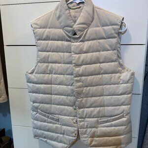 Suit Supply Sand Down Vest